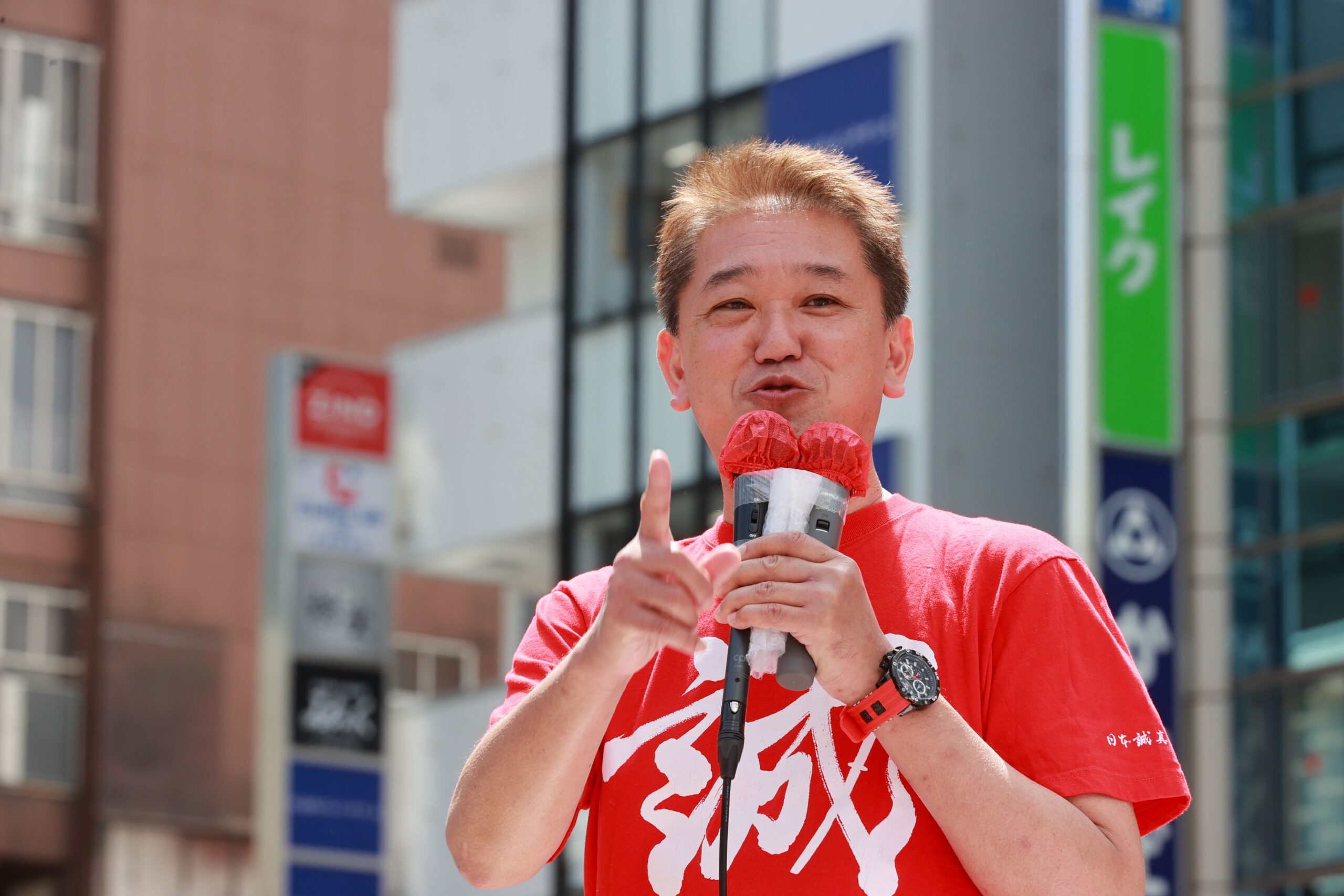 2025年5月7日（水）新橋・街頭演説を開催しました